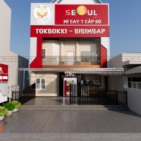 Thiết kế nhà hàng Mì cay Seoul phong cách hiện đại